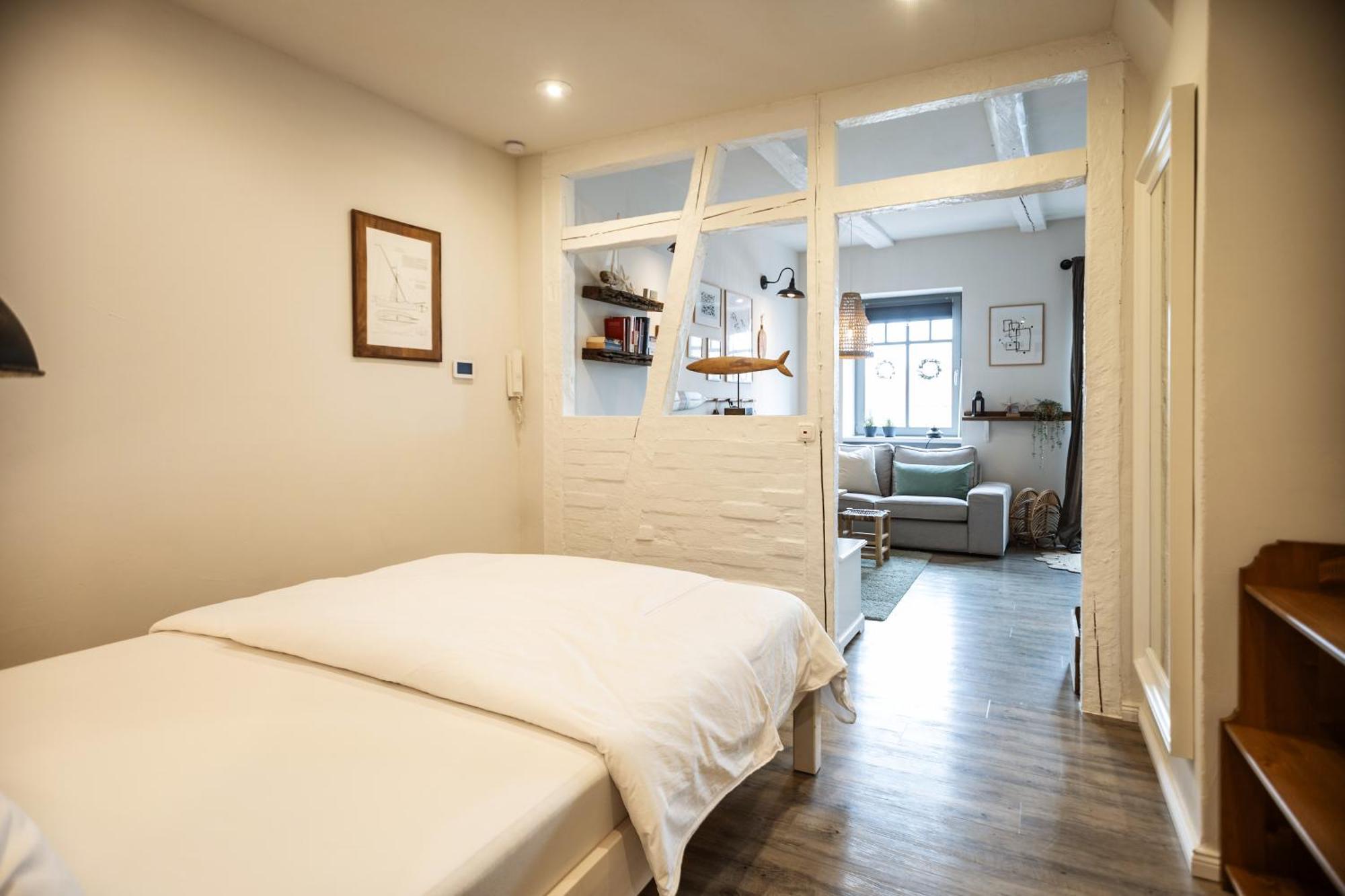 Krabbes Hafenliebe Apartment Neustadt in Holstein Bagian luar foto